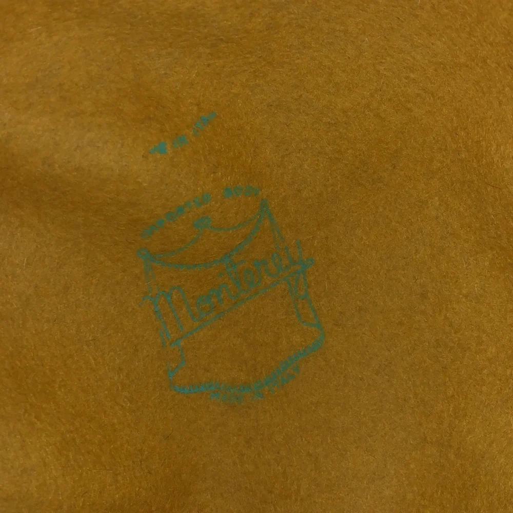 Patrice Fluffy felt vintage brimmed bucket hat with ribbon bow - Picture 7 of 7